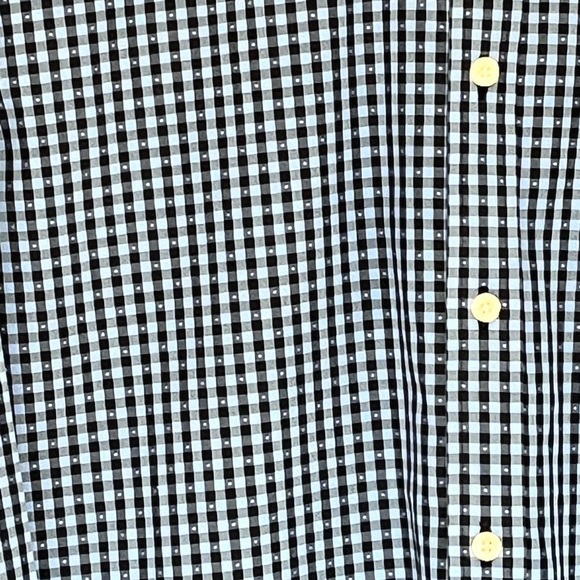 Brooks Brothers Regent Fit Button Down Shirt Mens Size Large Blue Check - Picture 4 of 4